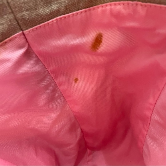 Sigrid Olsen 🌺 Striped Canvas and Leather Tote Bag w/matching wallet - Picture 12 of 13